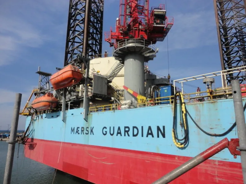 Výmena anód na Maersk Guardian – fotografia 4