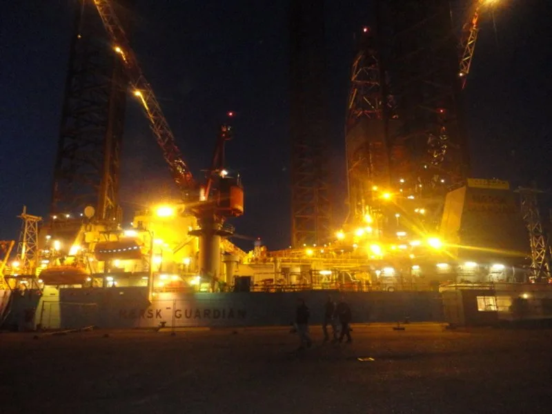 Výmena anód na Maersk Guardian – fotografia 5