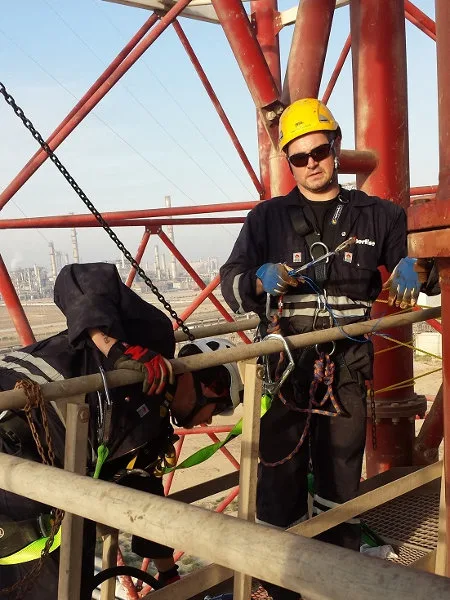 Demontovateľný horák vo výške 130 m – fotografia 7