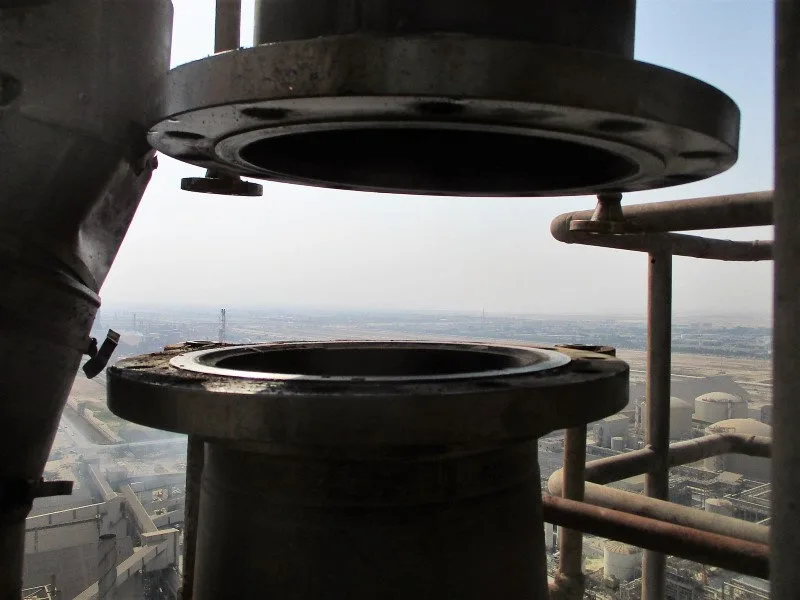 Výmena horákov v rafinérii – fotografia 33