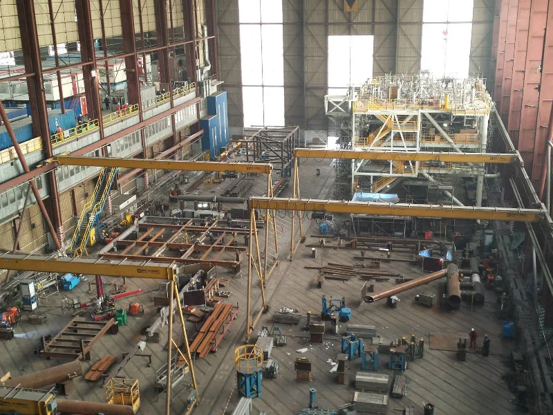 Rigging v závode Heerema – fotografia 10