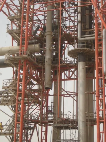 Údržba horákovej veže Qatar Gas – fotografia 7
