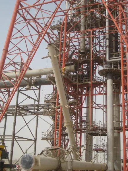 Údržba horákovej veže Qatar Gas – fotografia 8